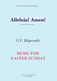 Alleluia! Amen! SATB choral sheet music cover